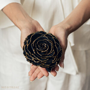 Urna de rosa preservada Fairytale Black - Image 2