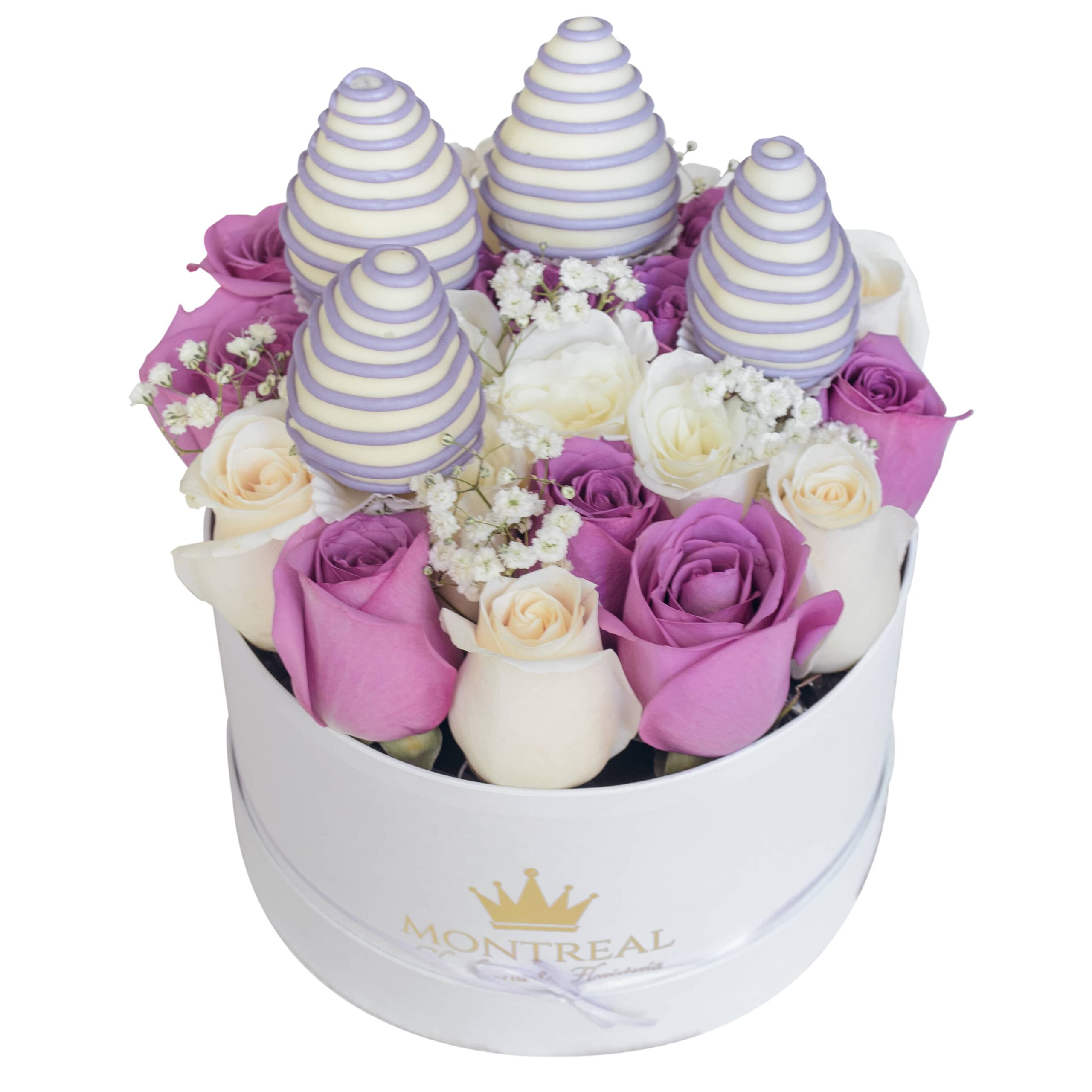 06 jpg Tambor mini de rosas con fresas - Image 1