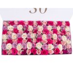 Estuche lleno de rosas con mensaje personalizado - Image 2