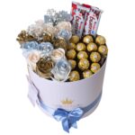 Tambor mitad rosas y Dulces