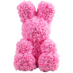 Conejo de foami 35cm Rosado