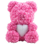 Oso de foami 35cm Rosado