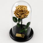Urna de rosa preservada Magna Gold